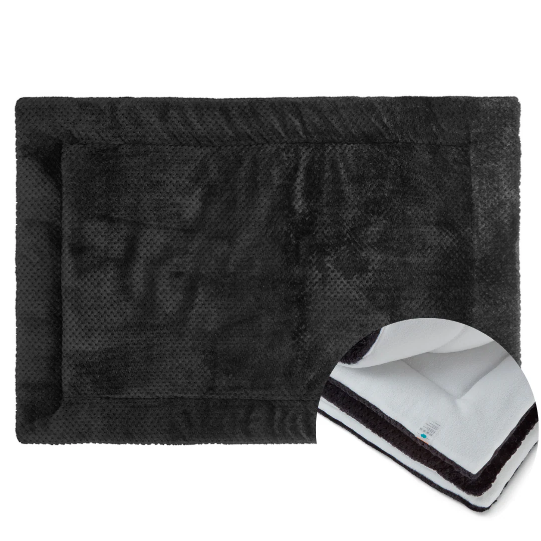 Set of 2 Guinea Pig Fleece Liners | Bold Black - Image 7