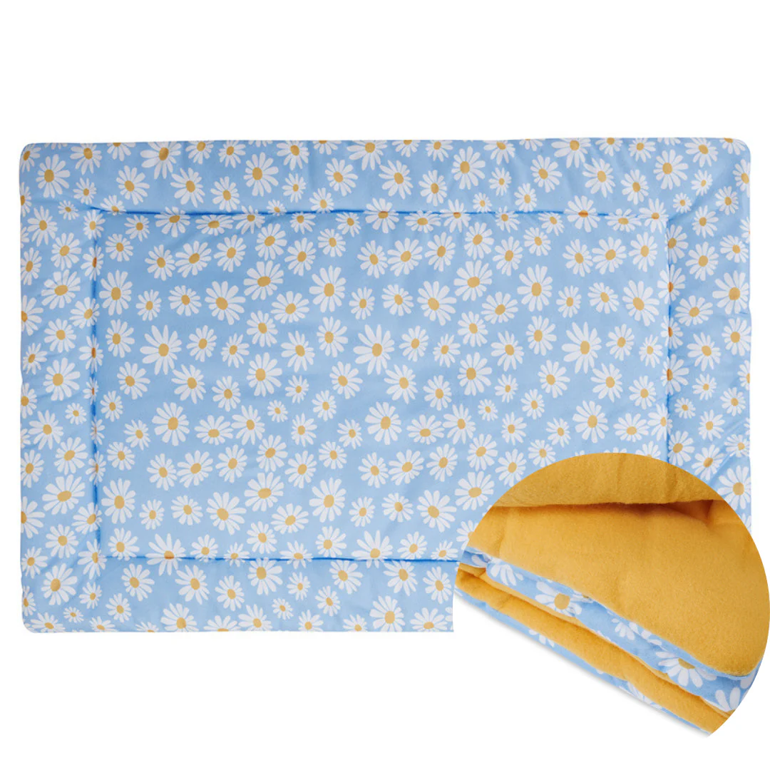 Set of 2 Plush Fleece Liners for Guinea Pigs | Daisy Collection - Image 7