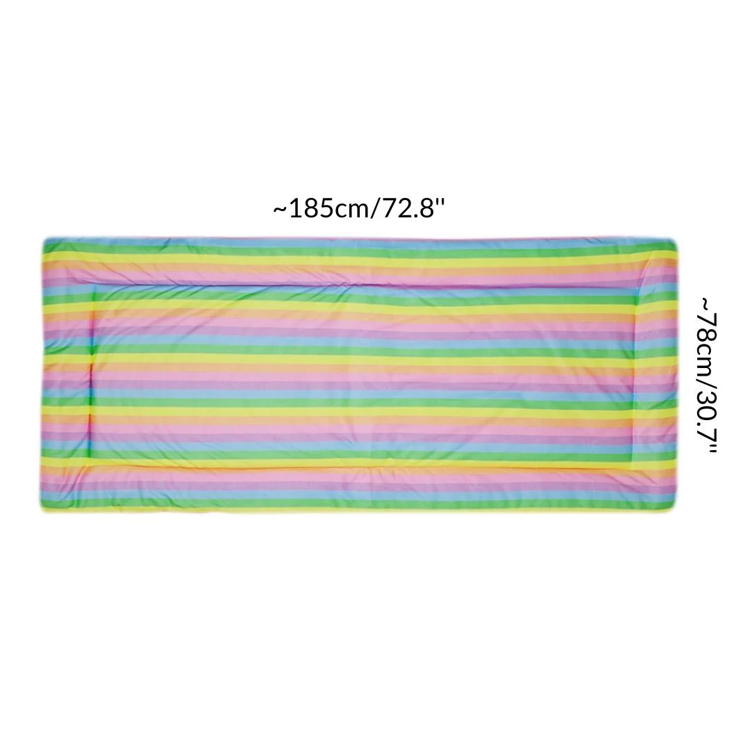 Set of 2 Plush Fleece Liners for Guinea Pigs | Rainbow Collection - Image 5