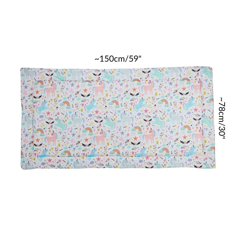 Set of 2 Plush Fleece Liners for Guinea Pigs | Unicorn Collection - Image 4