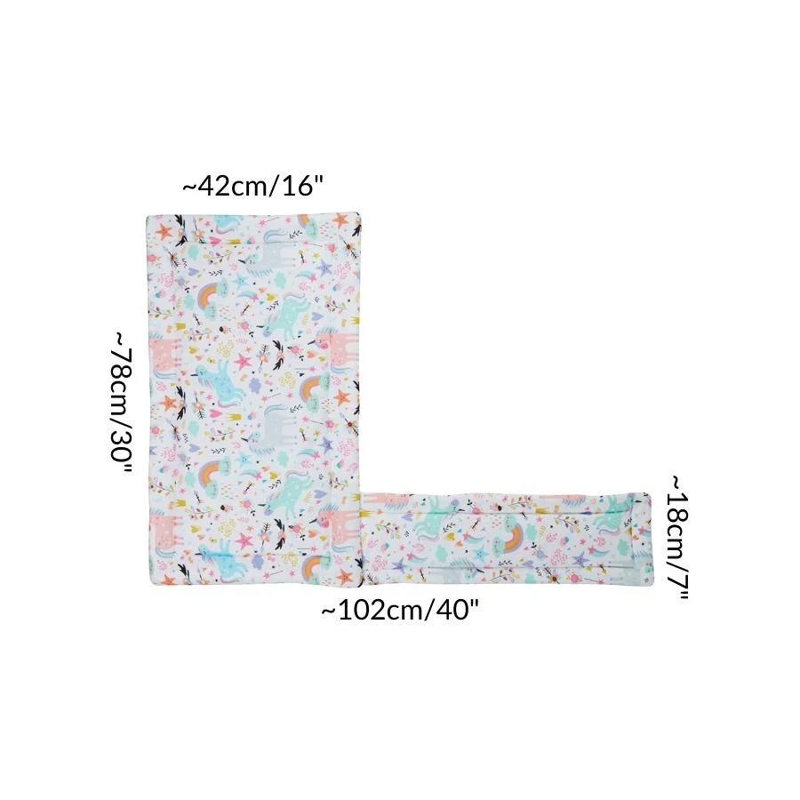 Plush Fleece Liner for Guinea Pigs | Unicorn Collection - Image 6