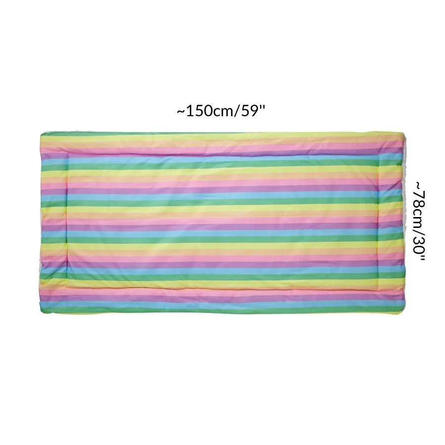 Plush Fleece Liner for Guinea Pigs | Rainbow Collection - Image 4