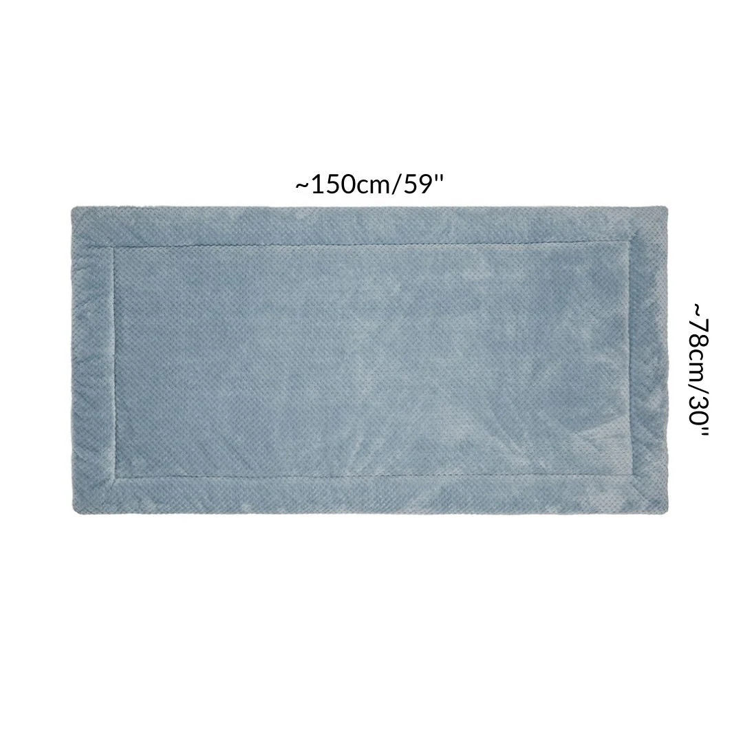 Set of 2 Guinea Pig Fleece Liners | Dusky Blue - Image 4