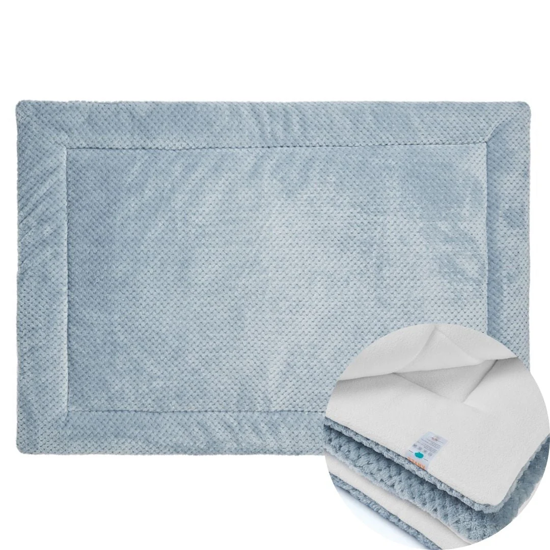 Set of 2 Guinea Pig Fleece Liners | Dusky Blue - Image 7