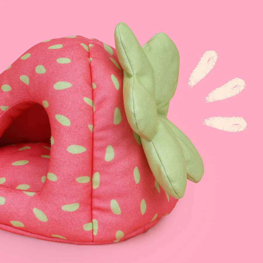 Hide for guinea pigs | Strawberry - Image 4