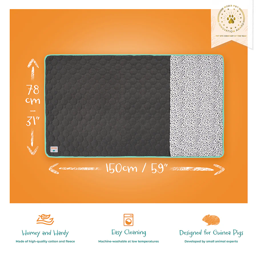 Pocket Fleece Liner for Guinea Pigs | Dalmatian Collection - Image 4