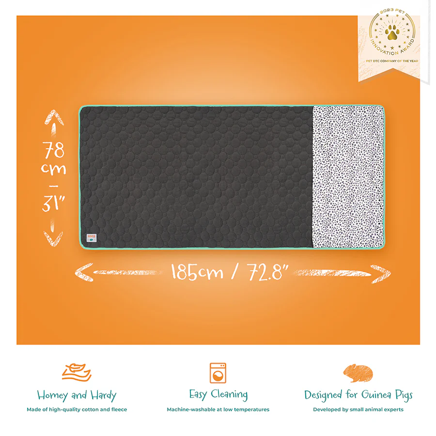 Pocket Fleece Liner for Guinea Pigs | Dalmatian Collection - Image 5