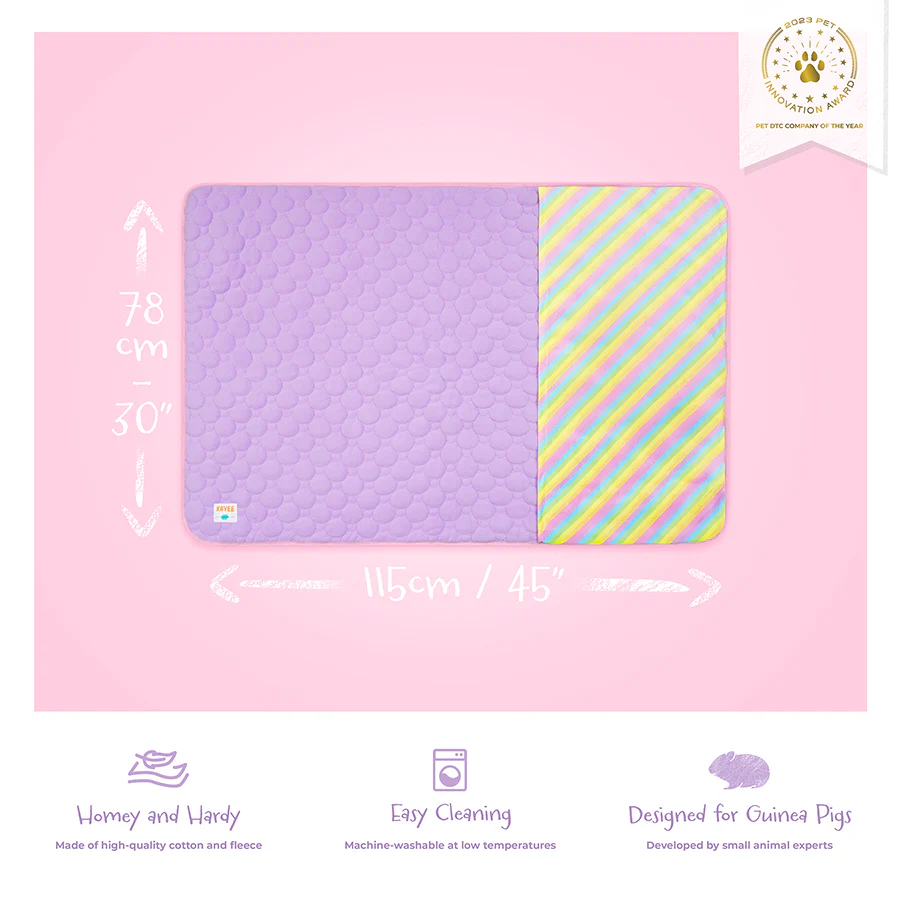 Pocket Fleece Pocket Liner for Guinea Pigs | Rainbow Collection - Image 5