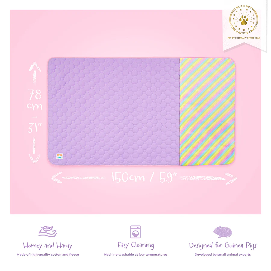 Pocket Fleece Pocket Liner for Guinea Pigs | Rainbow Collection - Image 6