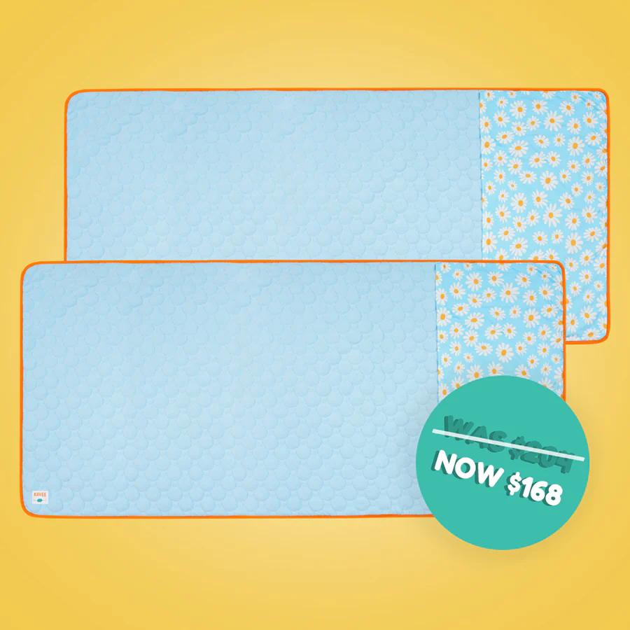 Set of 2 Pocket Fleece Liners for Guinea Pigs | Daisy Collection - Image 6