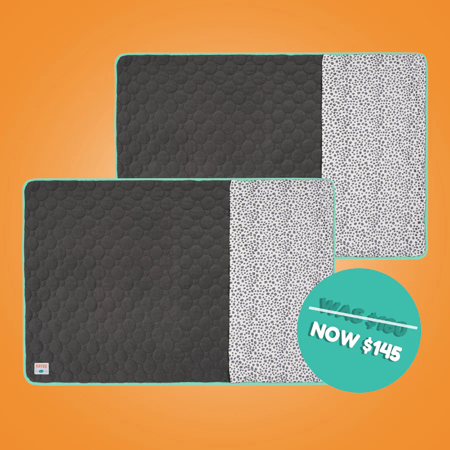 Set of 2 Pocket Fleece Liners for Guinea Pigs | Dalmatian Collection - Image 4
