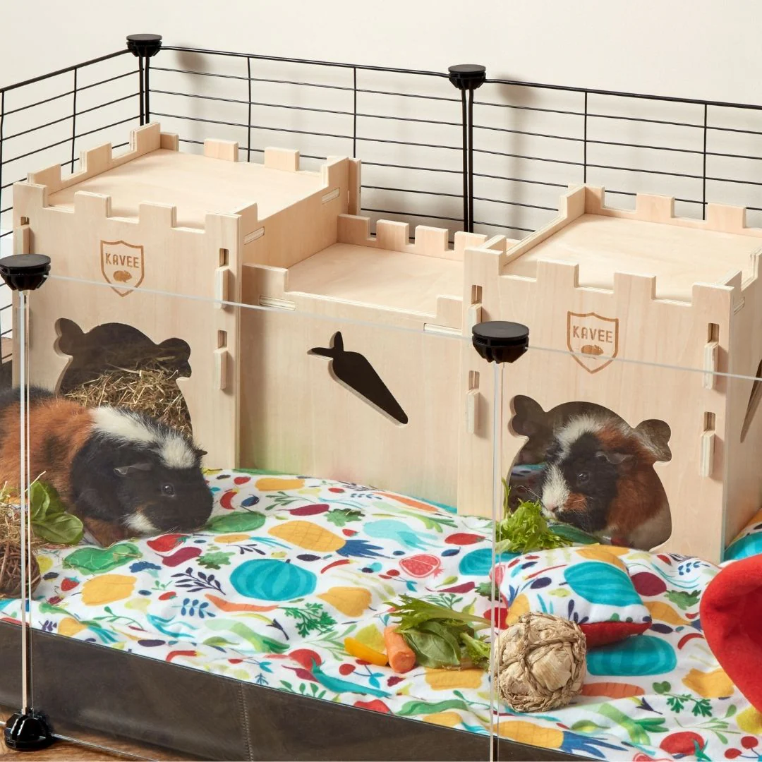 Wooden Castle with Bridge for Courageous Cavies - Image 5